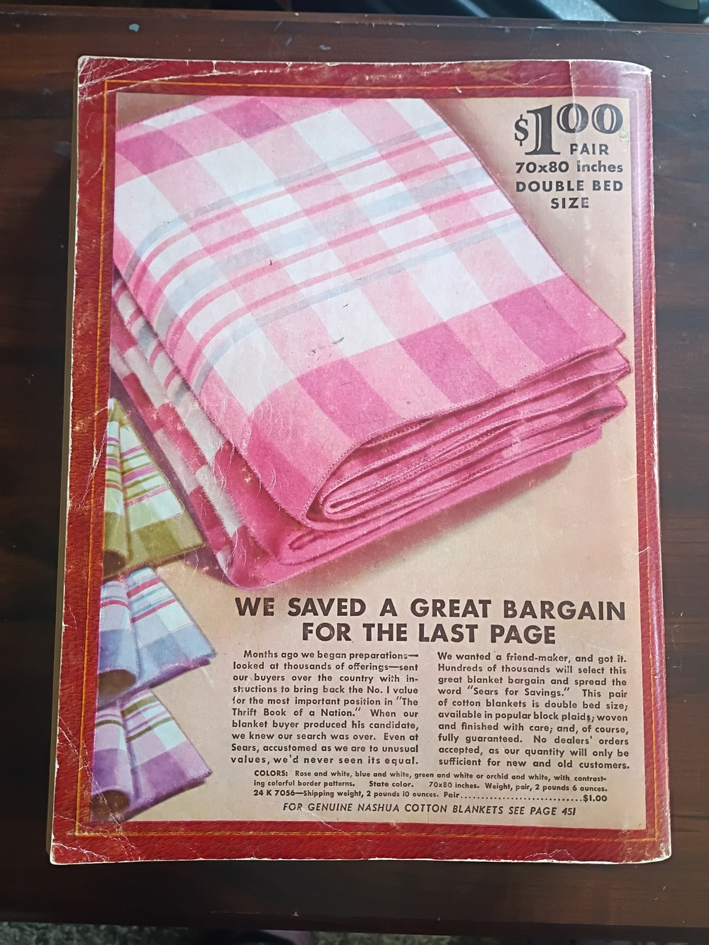 1936-1937 Sears, Roebuck & Co. Fall/Winter Catalog - Picture 2 of 6